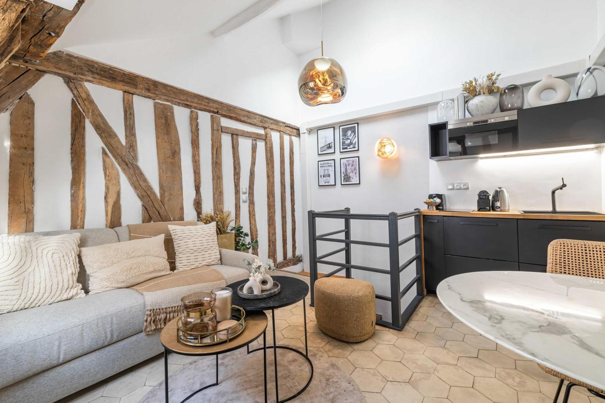 Ultra Central Historical Parisian Flat - Louvre エクステリア 写真